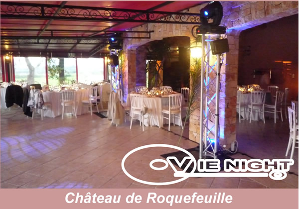 DJ Vie night chateau de roquefeuille